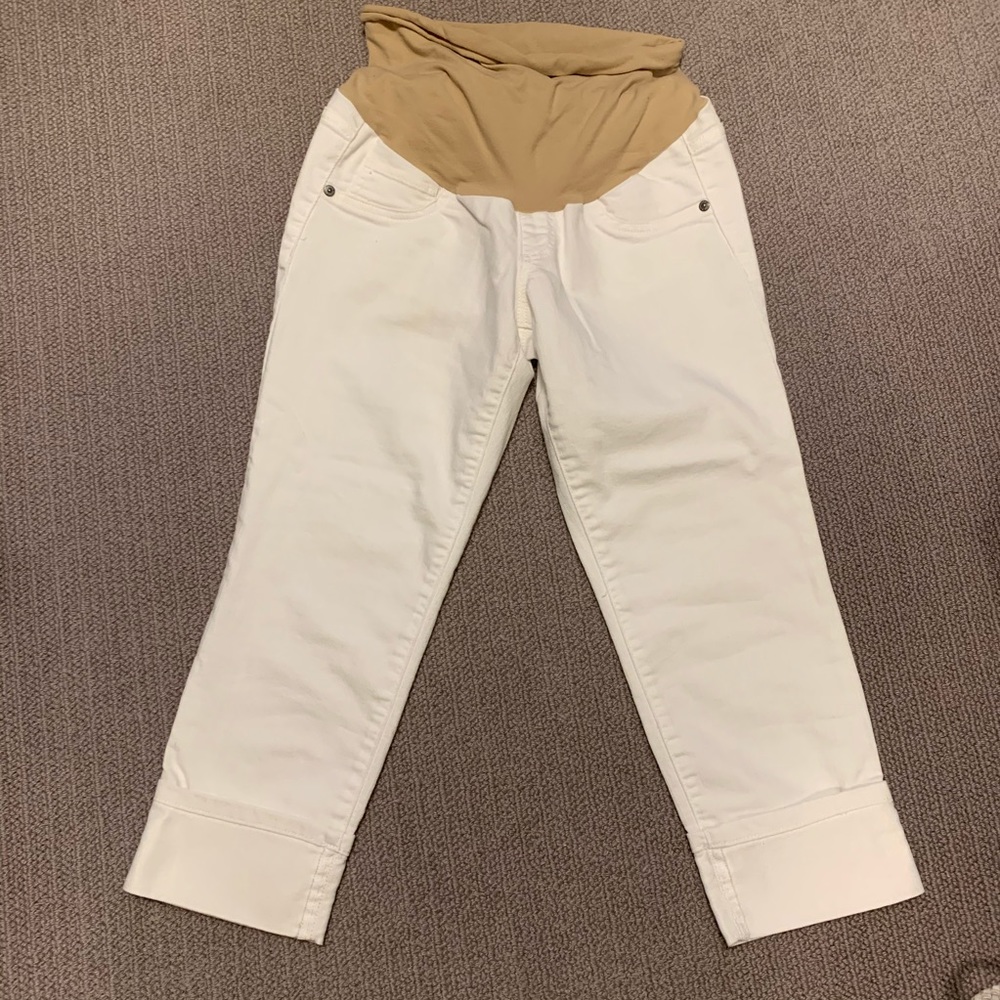Motherhood Maternity Cropped Jeans